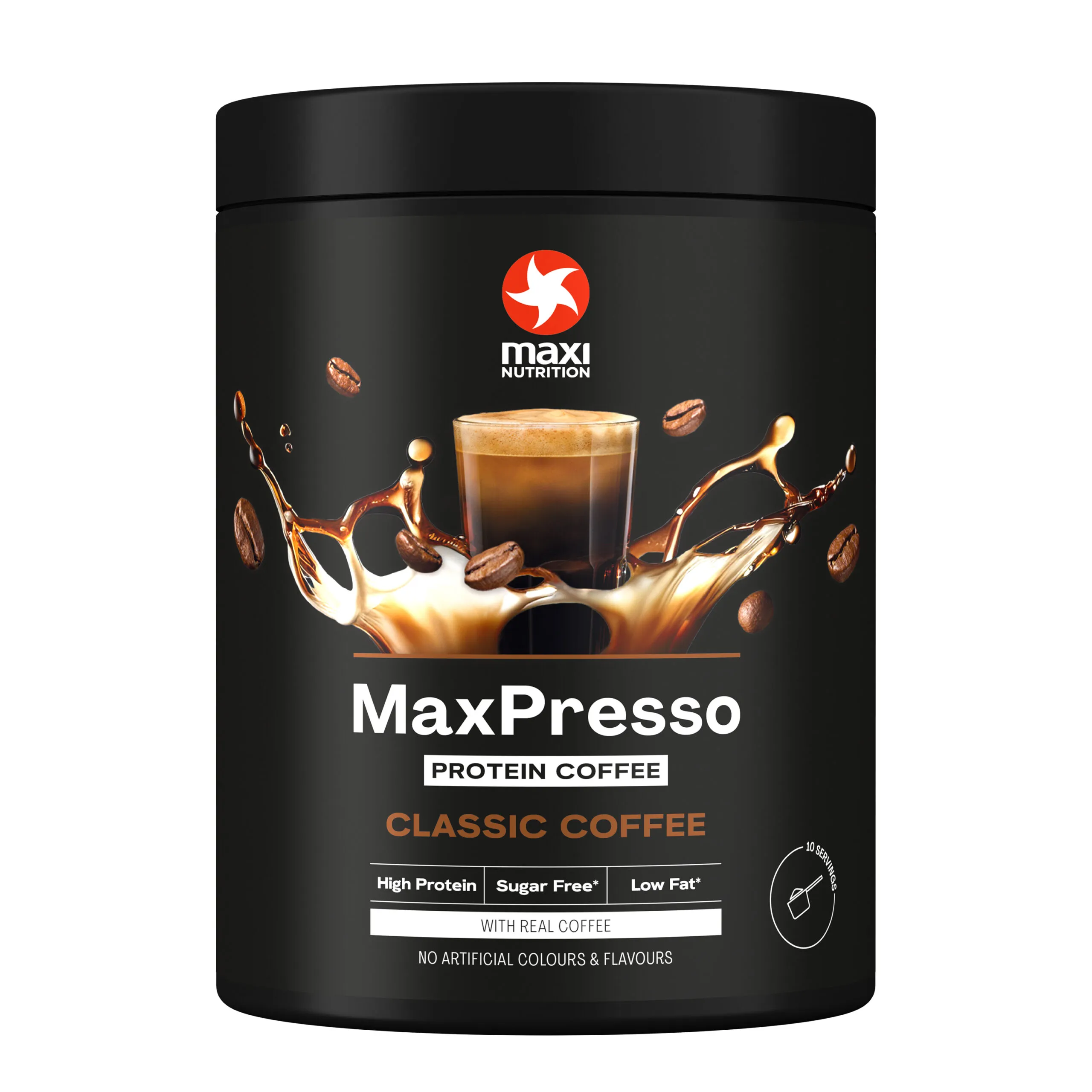 Maxi Nutrition Maxpresso Eiwit Koffie Klassiek (300 gr)