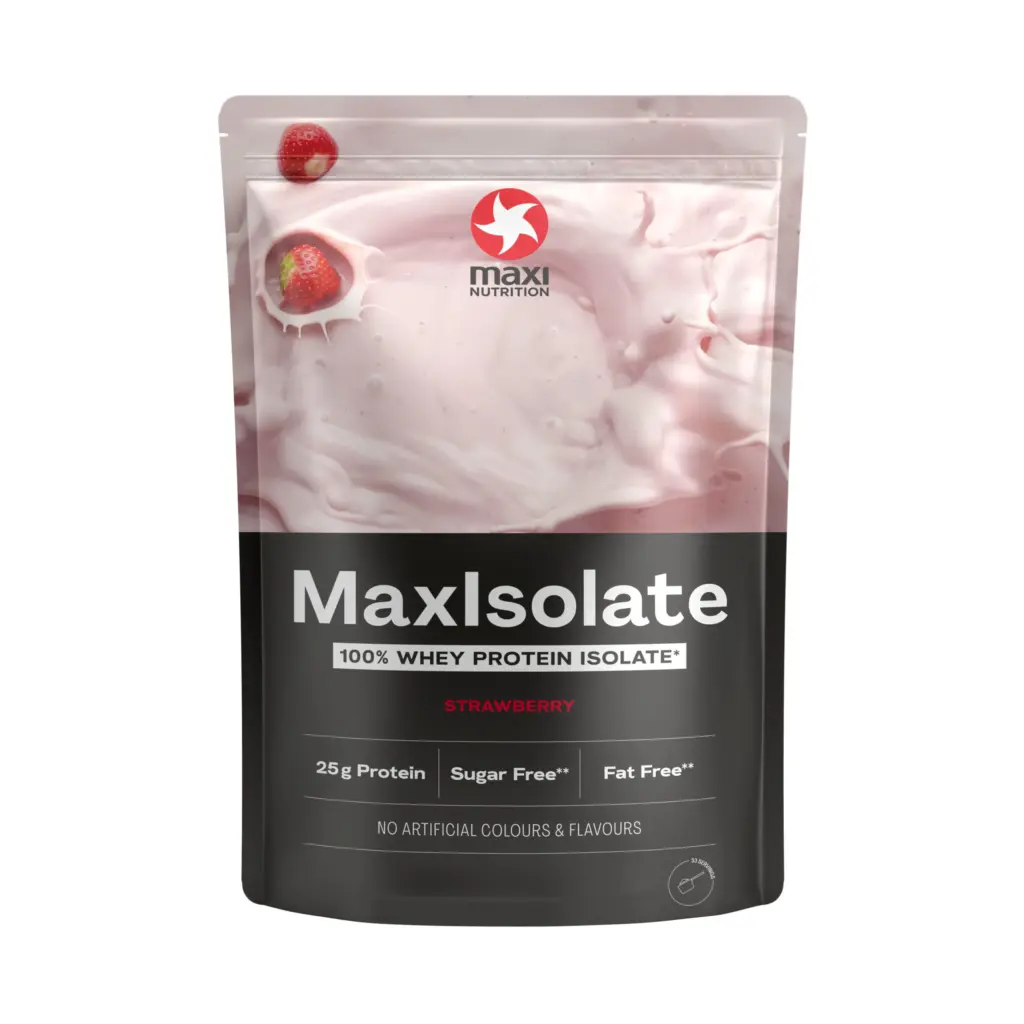 Maxi Nutrition Eiwit Isolaat Aardbei (1000 gr)