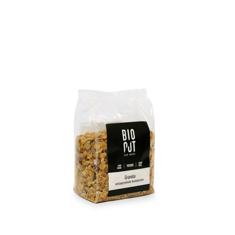 Bionut Granola Lowcarb Proteinerijk Bio (400 gr)
