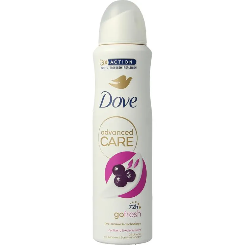 Dove Deodorant Spray Advanced Acai & Waterlily (150 ml)