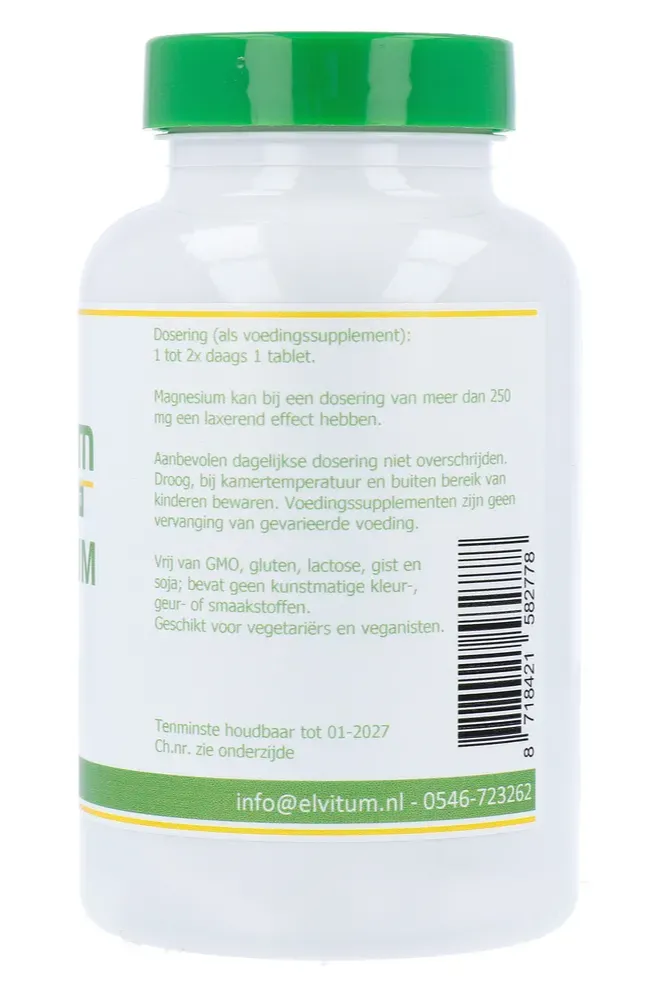 Elvitum Magnesium Triple 200mg (60 tabletten)