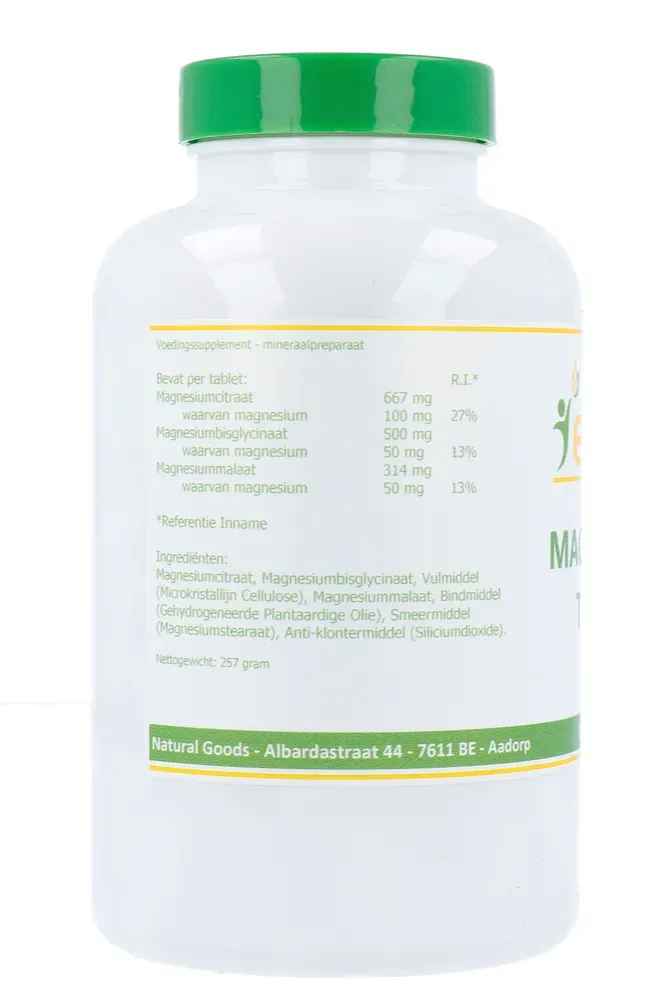 Elvitum Magnesium Triple 200mg (120 tabletten) - image 2