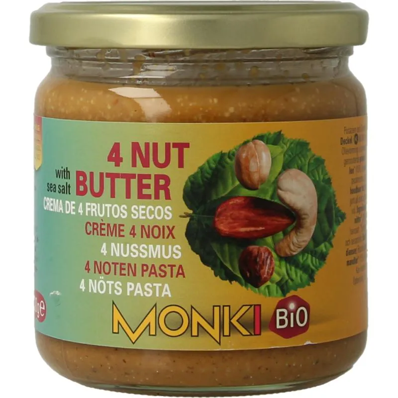 Monki 4 Notenpasta Bio (330 gr)