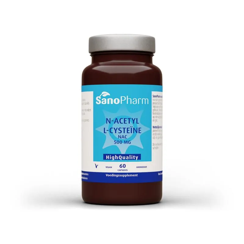 Sanopharm N-Acetyl L-Cysteine Nac (60 capsules)