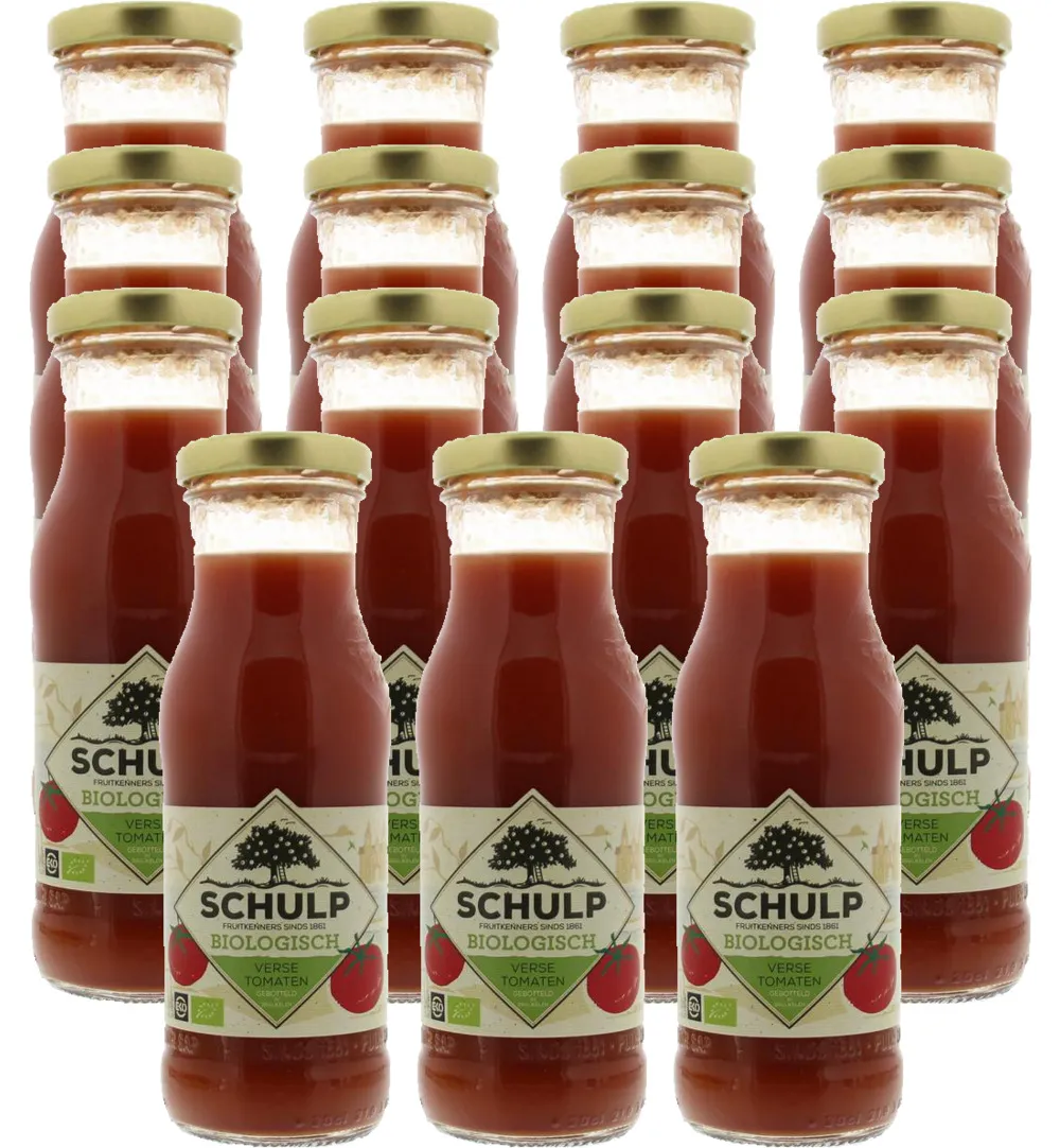 Schulp Tomatensap Bio 15 Pack (15 x 200 ml)