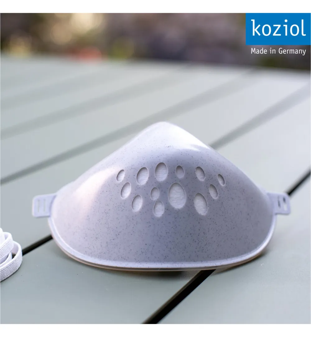 Koziol Duurzaam Herbruikbaar Gezichtsmasker Organic Deep Blue (1 stuk) - image 2