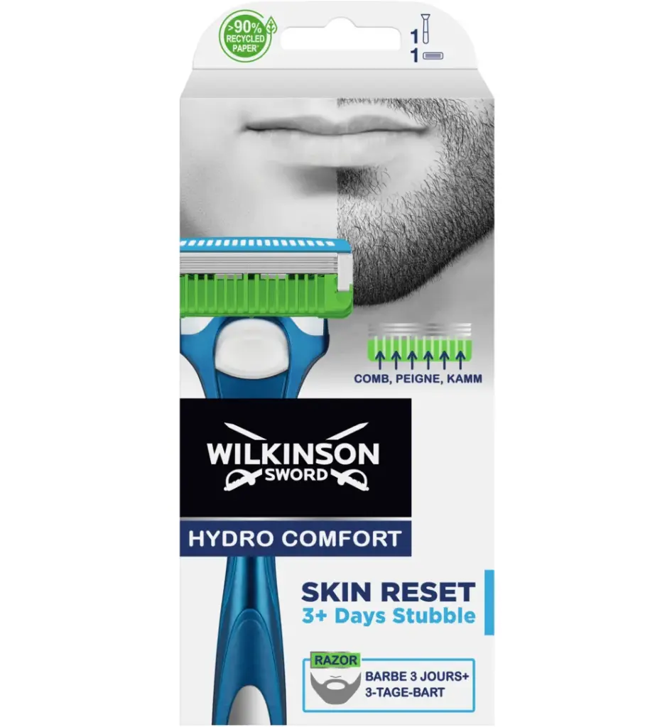 Wilkinson Hydro Comfort Razor Skin Re Set (1 stuk)