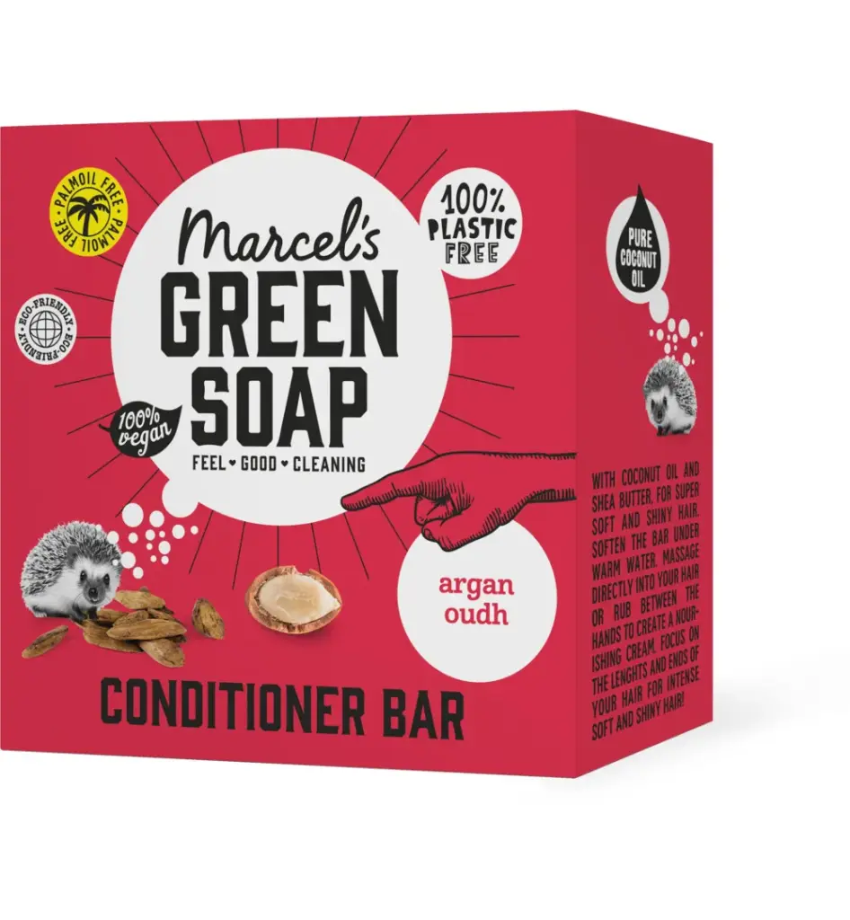 Marcel's Green Soap Conditioner Bar argan & Oudh (60 gr)