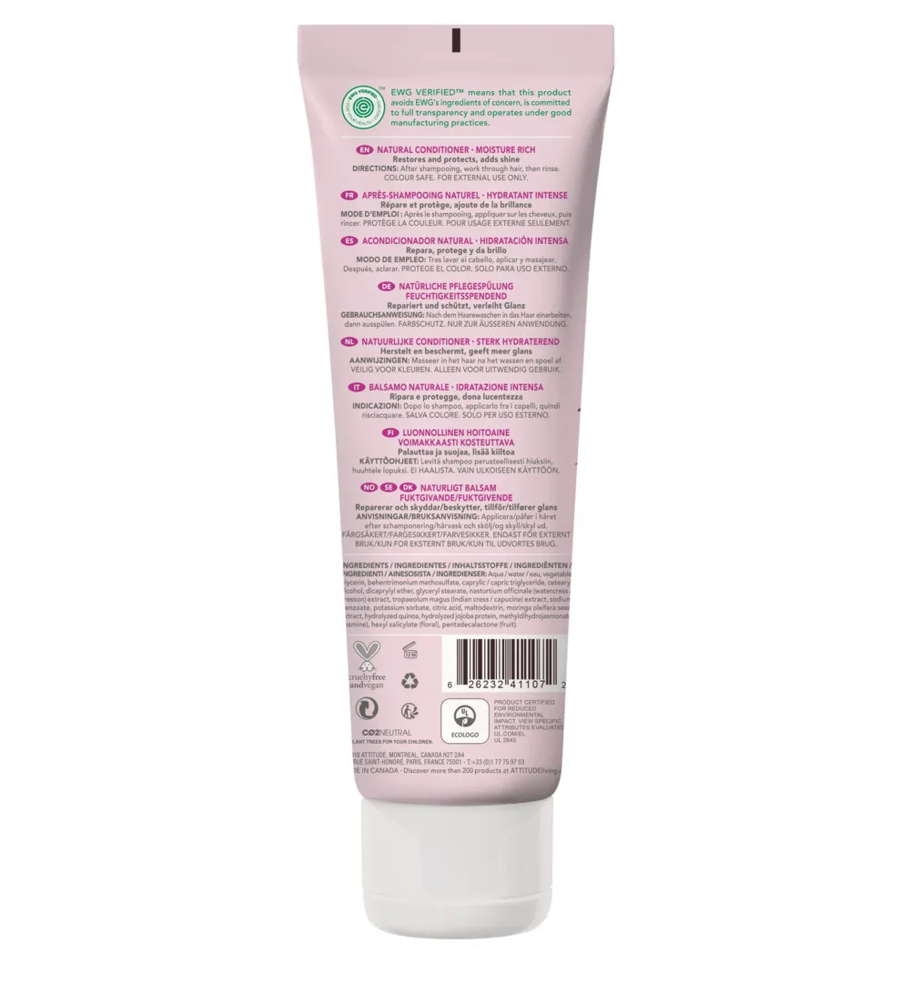 Attitude Super Leaves Conditioner hydraterend (240 ml)