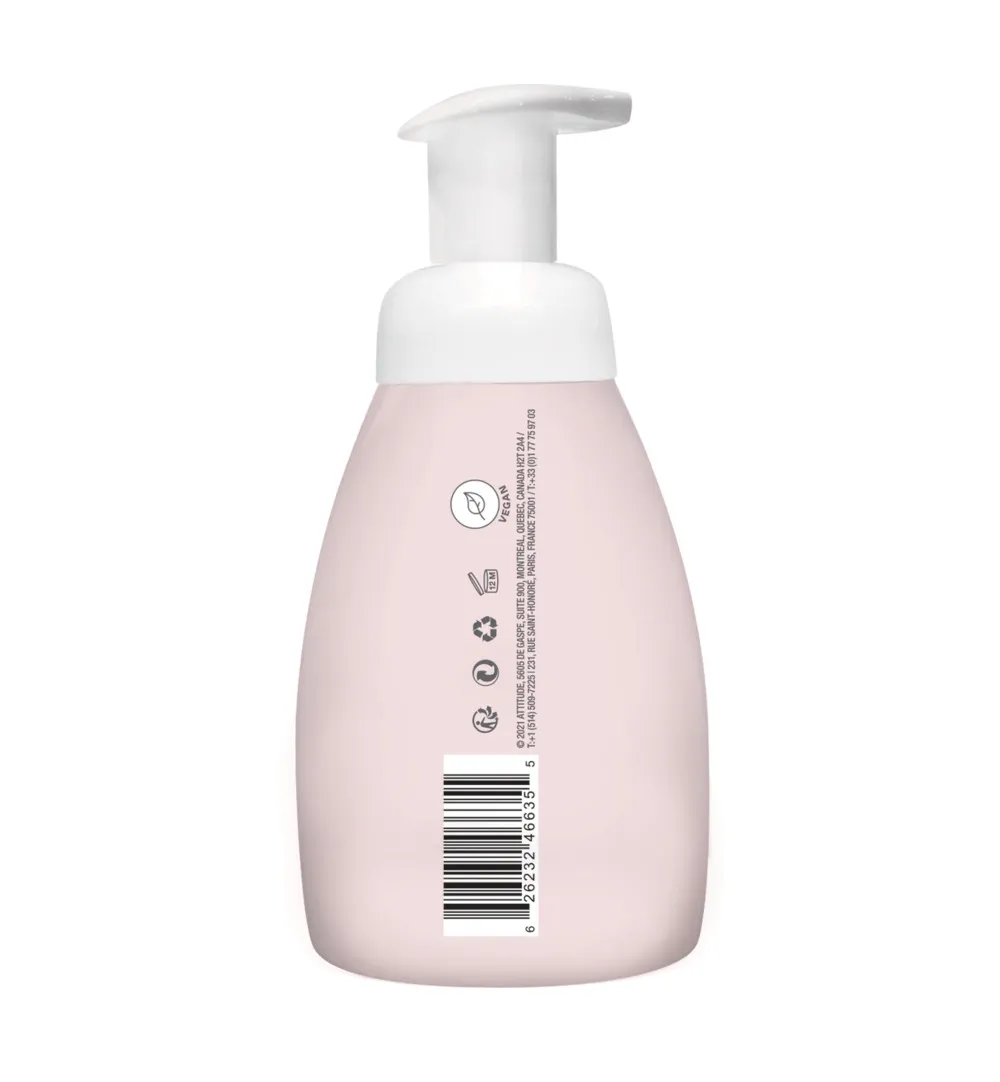 Attitude Baby Leaves 2In1 Schuimende Haar&Body Zeep Parfum Vrij (295 ml) - image 3