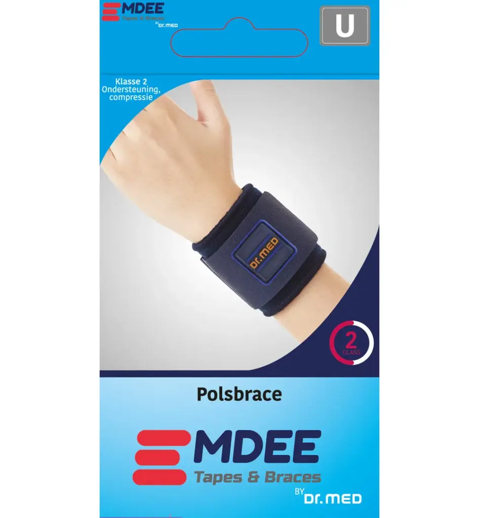 Emdee Pols Supportband Blauw (1 stuk)