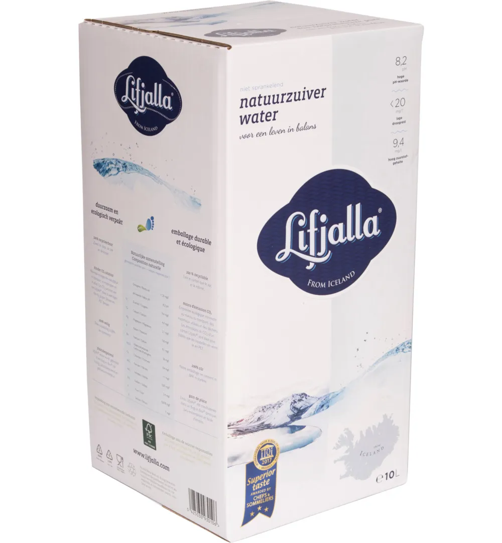 Lifjalla Zuiver water uit IJsland (10000 ml)