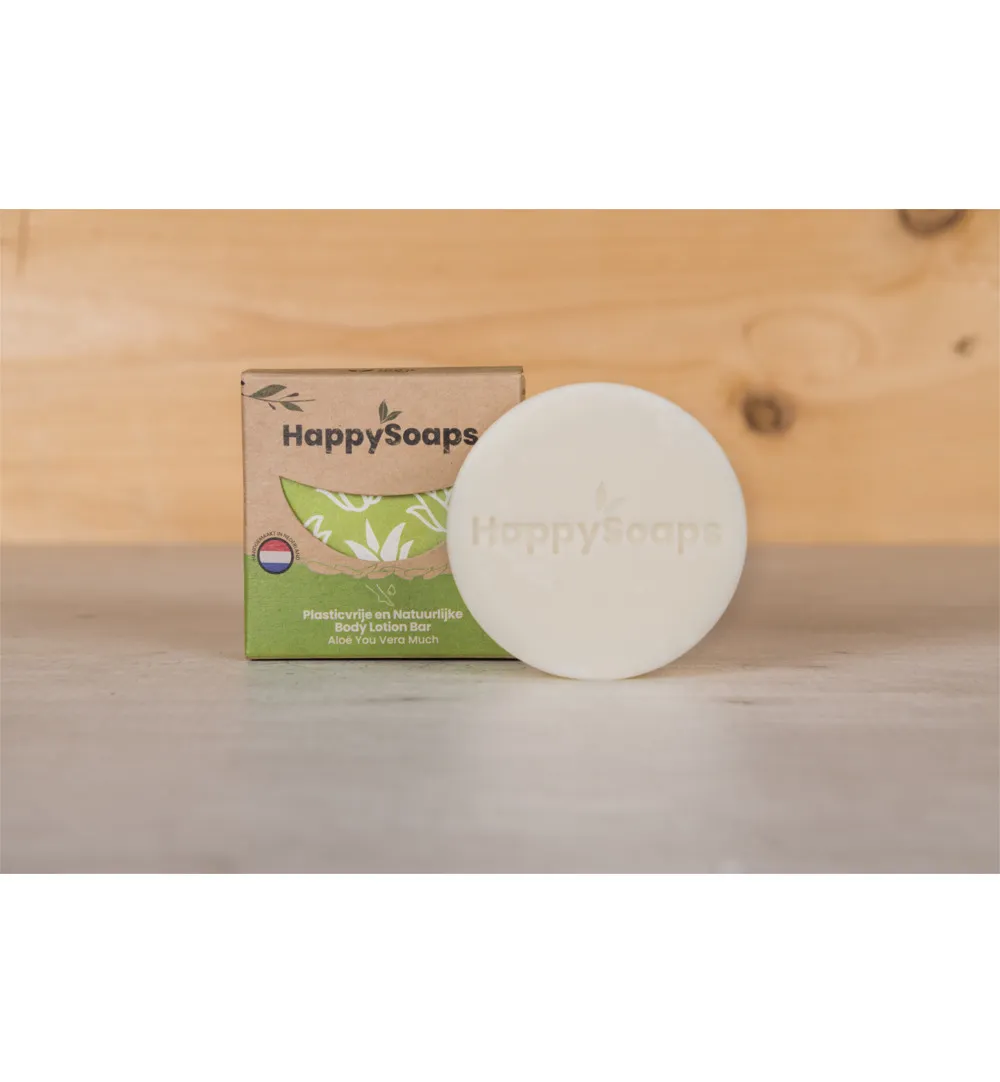 Happysoaps Body Oil Bar Aloe You Vera Much (70 gr) - image 2