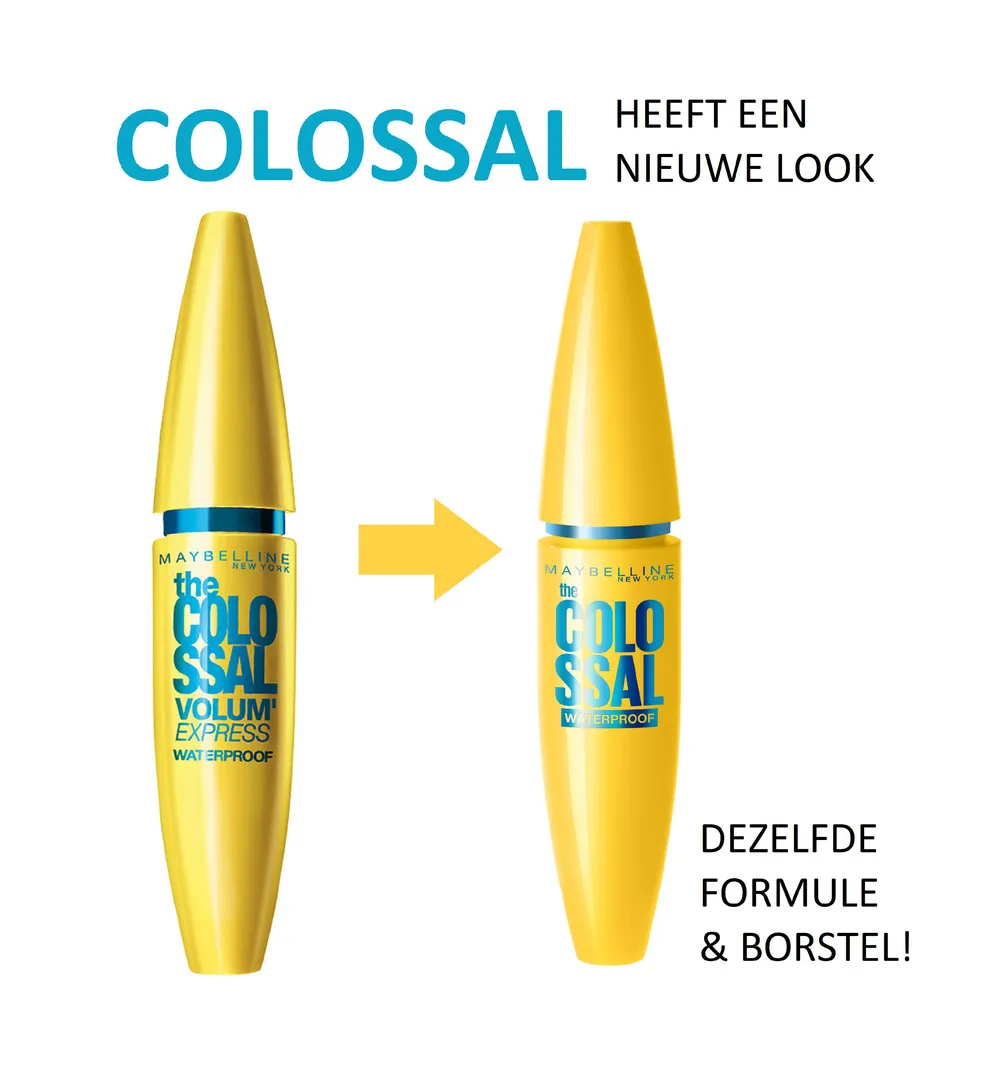 Maybelline Mascara Waterproof Volum Express Black (1 stuk) - image 3