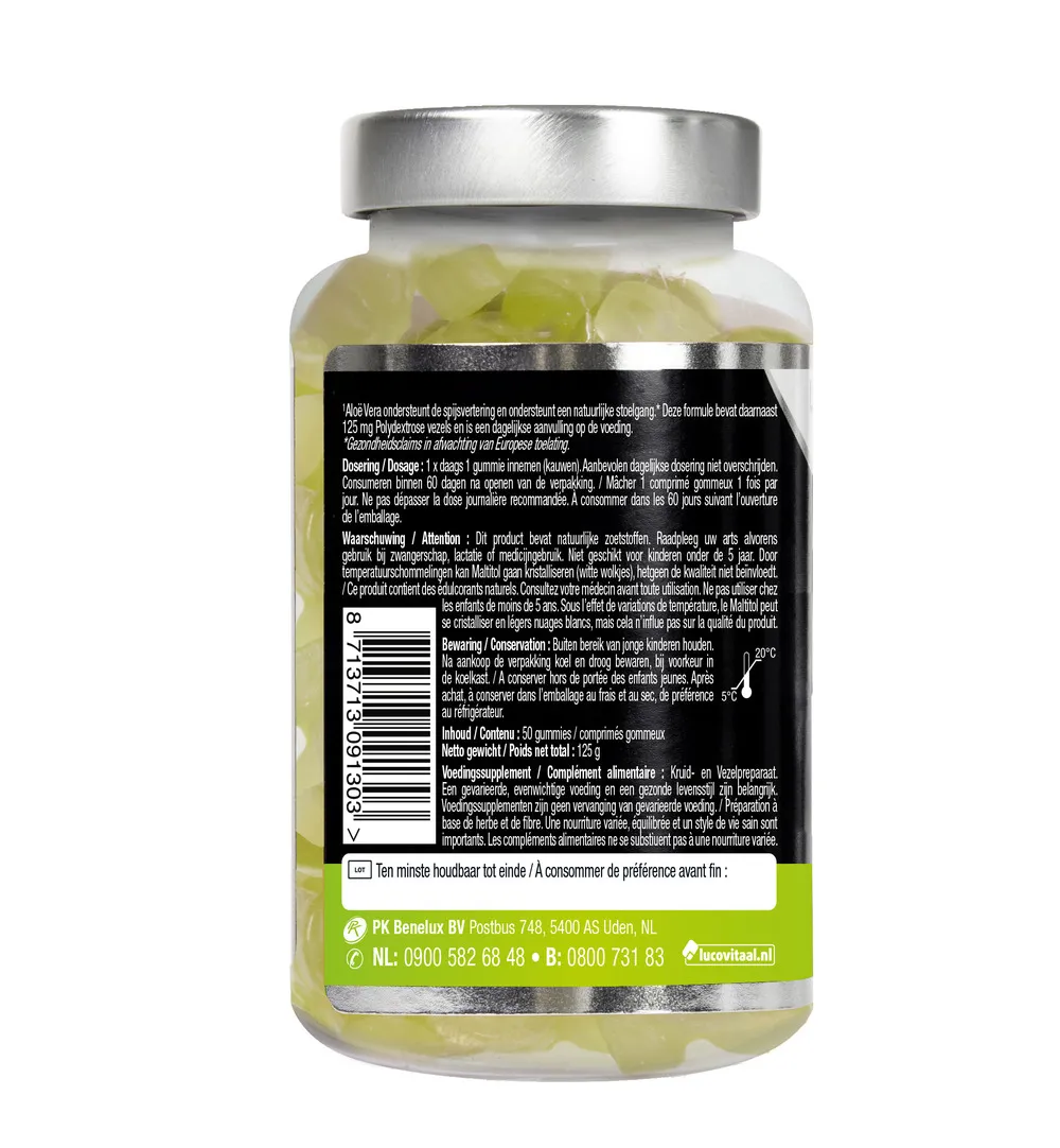 Lucovitaal Stoelgang (50 gummies)