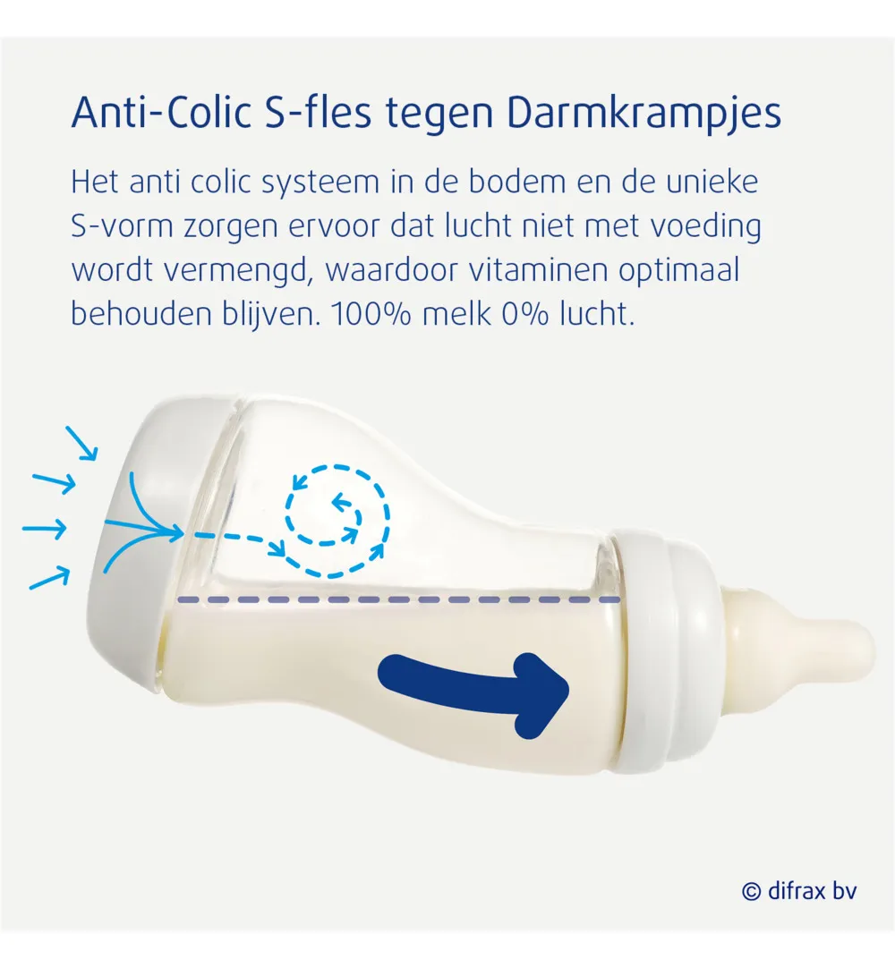 Difrax S-Fles natural creme (250 ml) - image 3