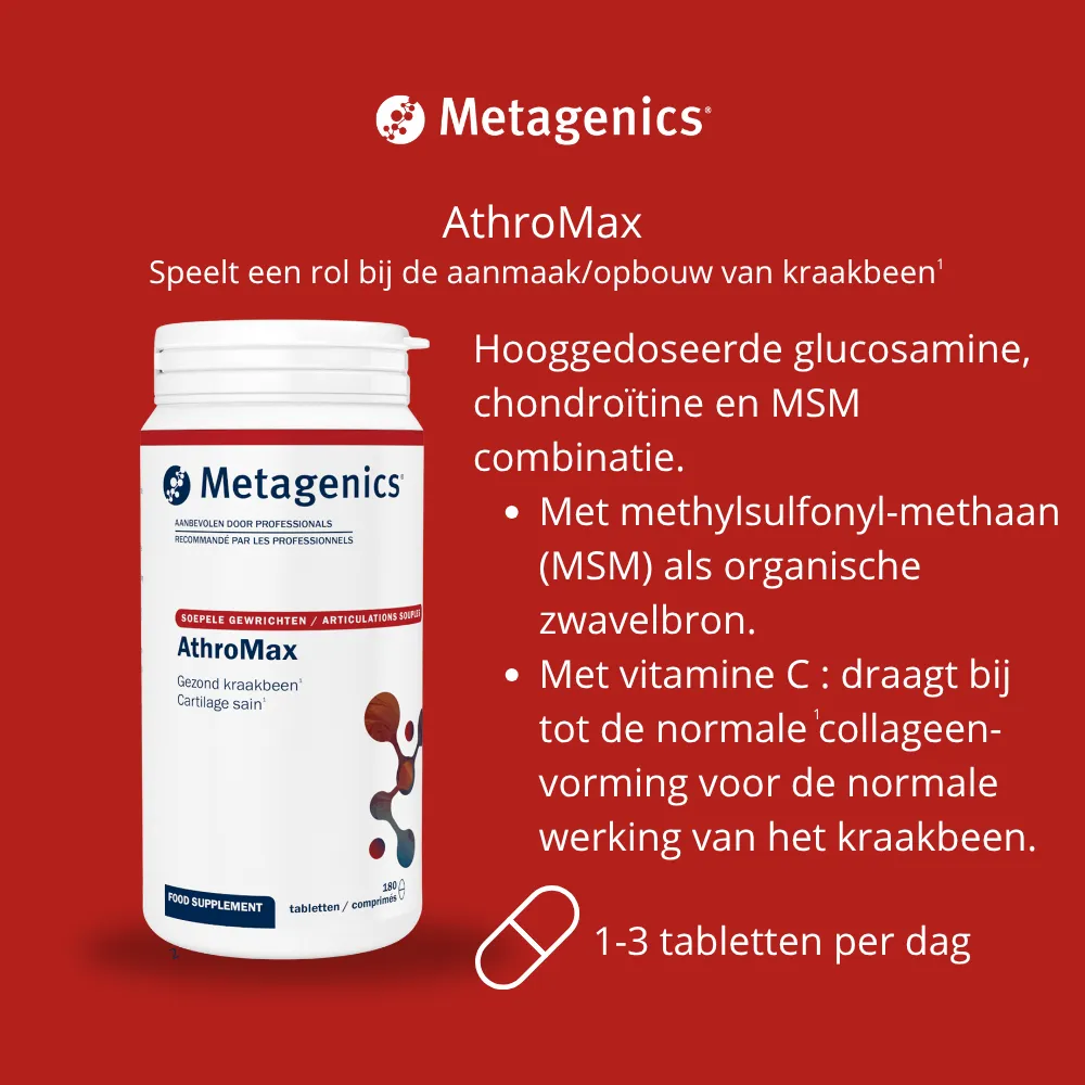 Metagenics Arthromax (180 tabletten) - image 2