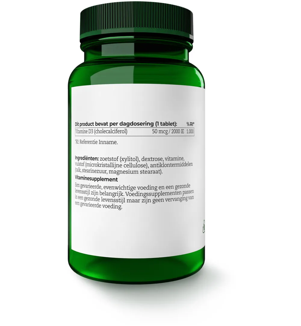 AOV 422 Vitamine D3 50mcg (120 tabletten)