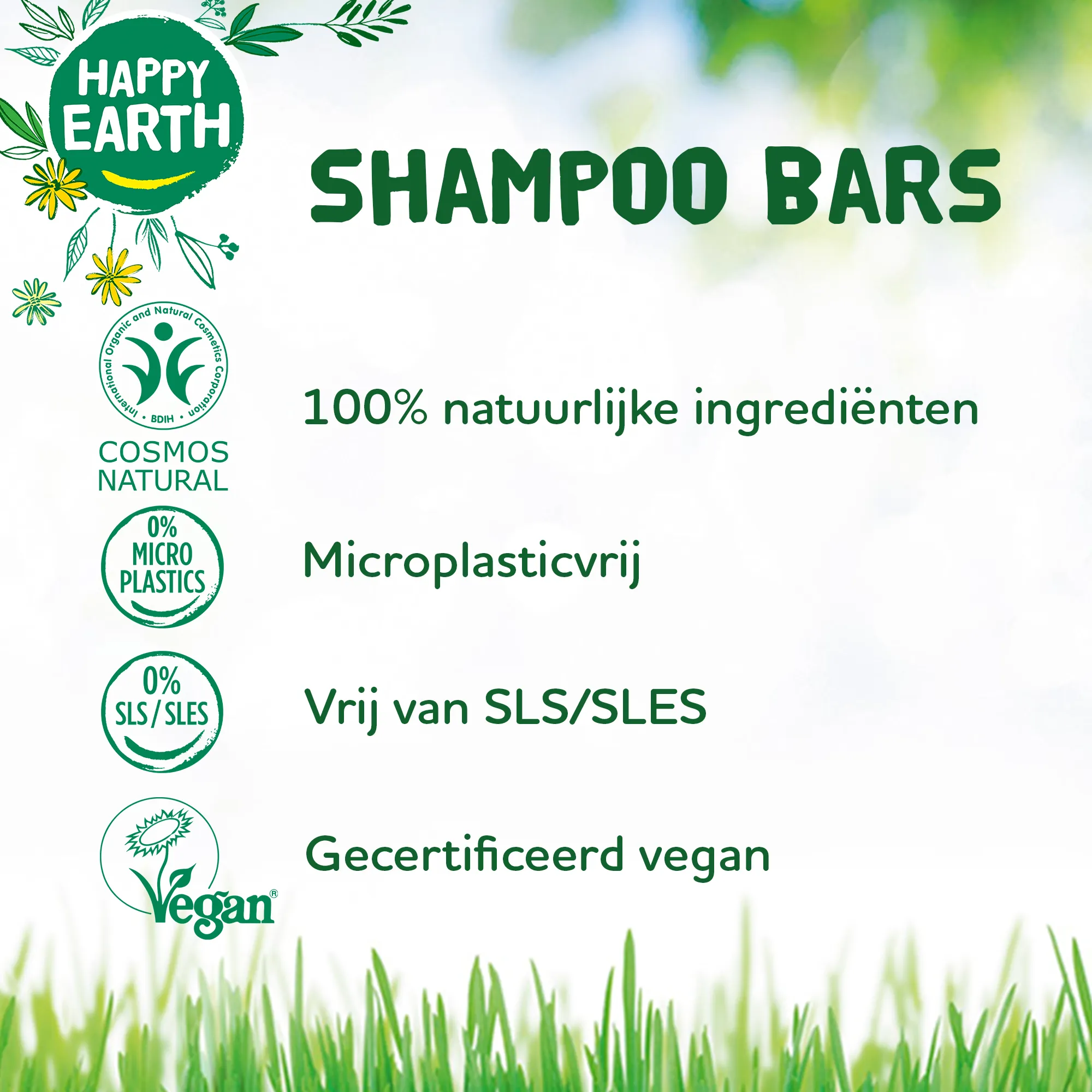 Happy Earth Shampoobar repair & care (70 gr) - image 2