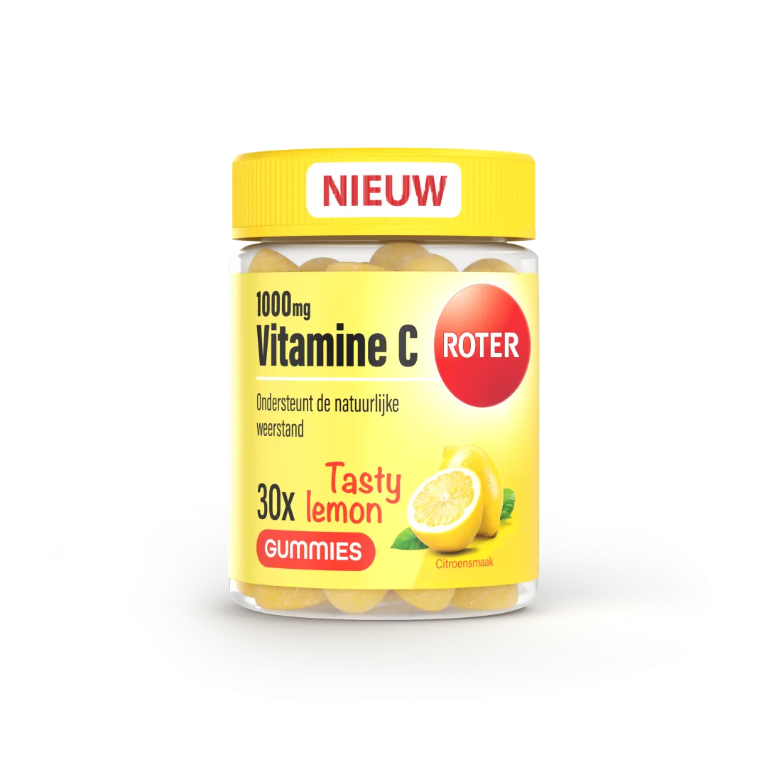 Roter Vitamine C 1000mg Tasty Lemon (30 gummies)