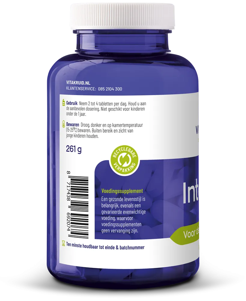 Vitakruid Intestina Darmformule Oa L-Glutamine Probiotica (120 tabletten)