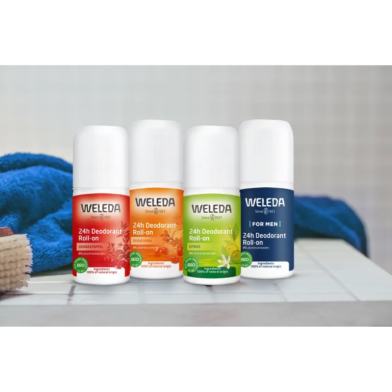 WELEDA granaatappel 24h roll on deodorant (50 ml) - image 4