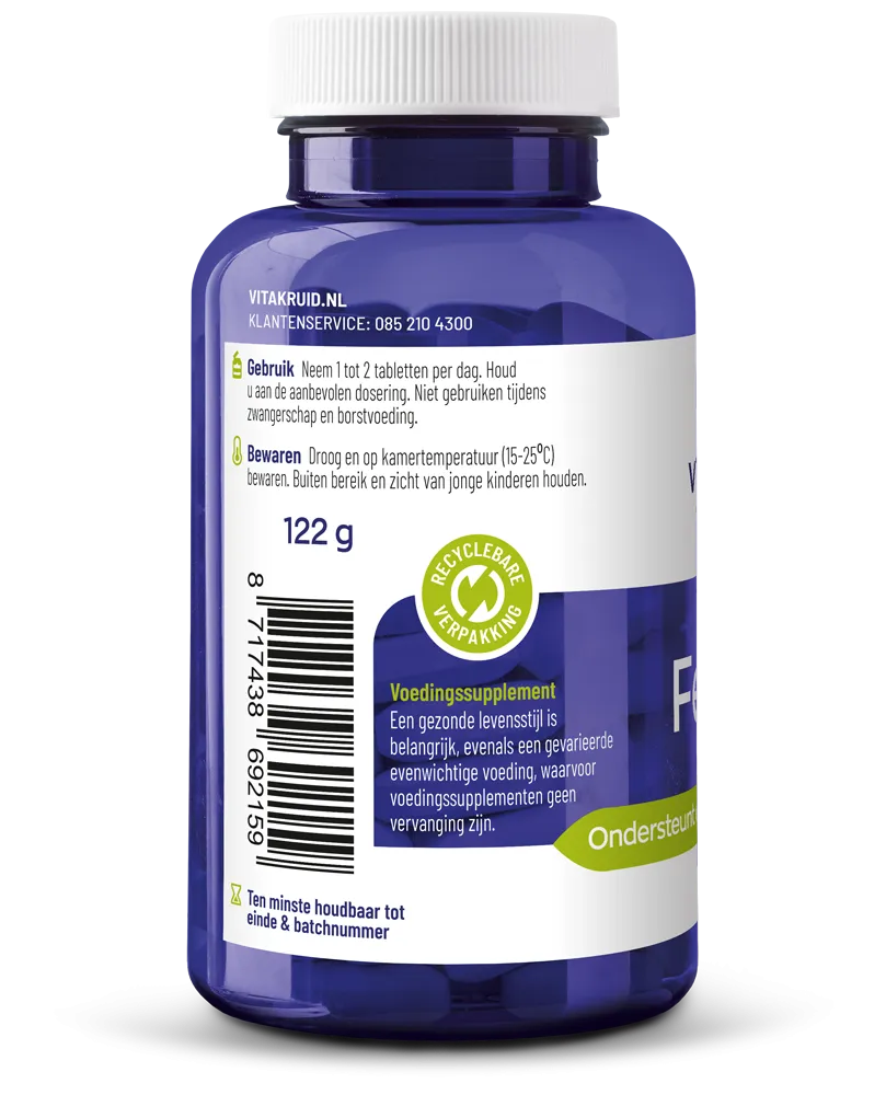 Vitakruid Femme Hormoon Support Oa Maca & Saffraan (90 tabletten)