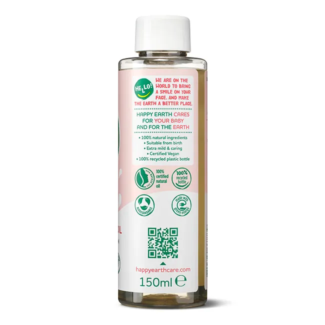Happy Earth Gezicht & Lichaam Olie Voor Ba By & Kids (150 ml)
