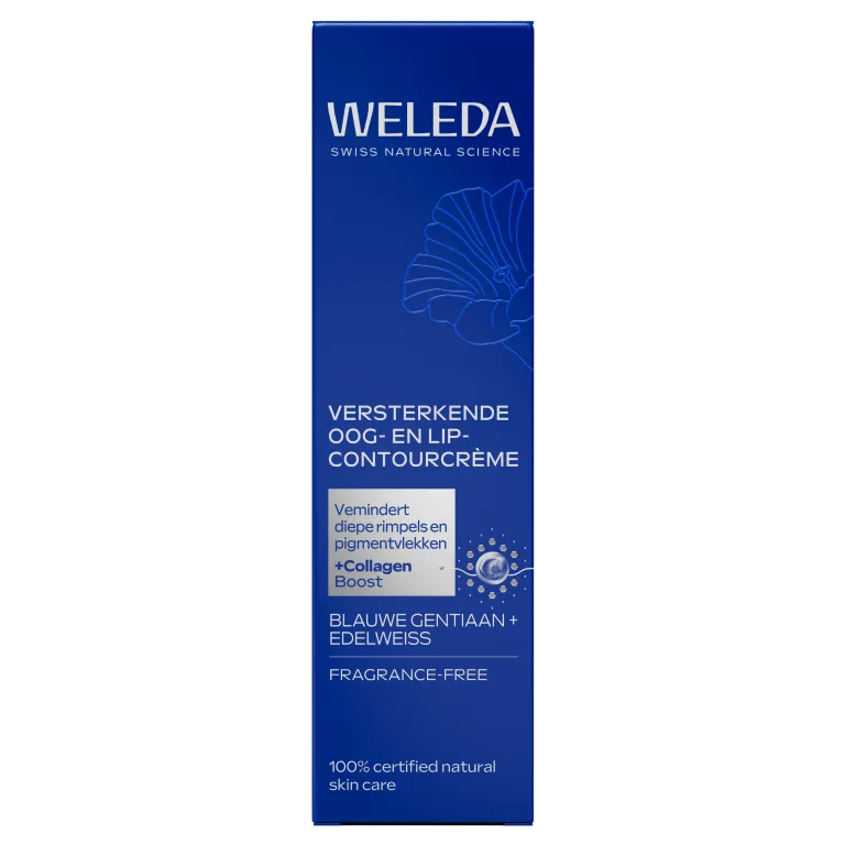WELEDA Blauwe gentaan & edelweiss oog en lipcontourcreme (10 ml)