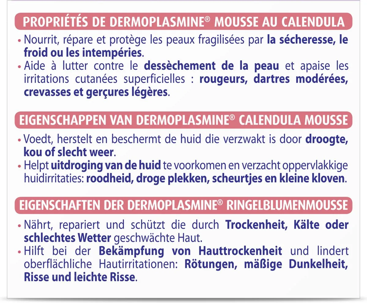 Boiron Dermoplasmine Calendula Mousse (20 gr)