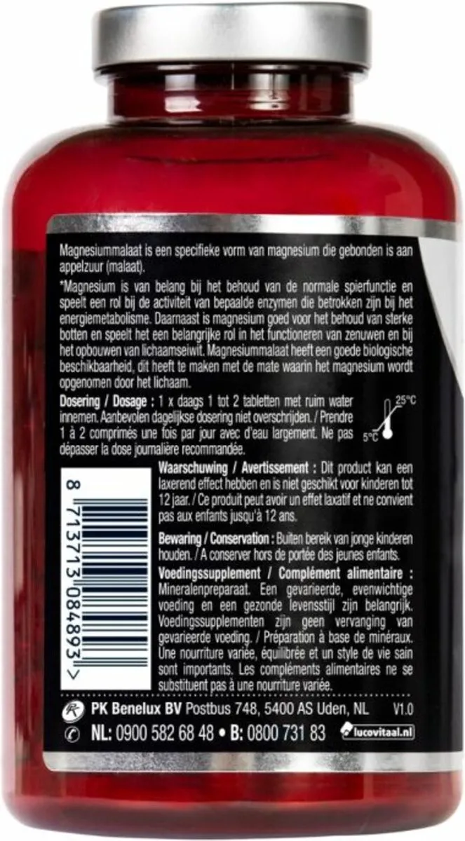 Lucovitaal Magnesium Malaat (90 tabletten) - image 2