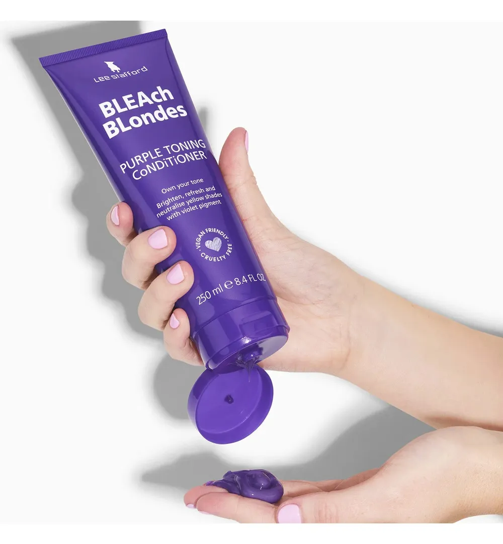 Lee Stafford Beach blondes purple toning conditioner (250 ml)