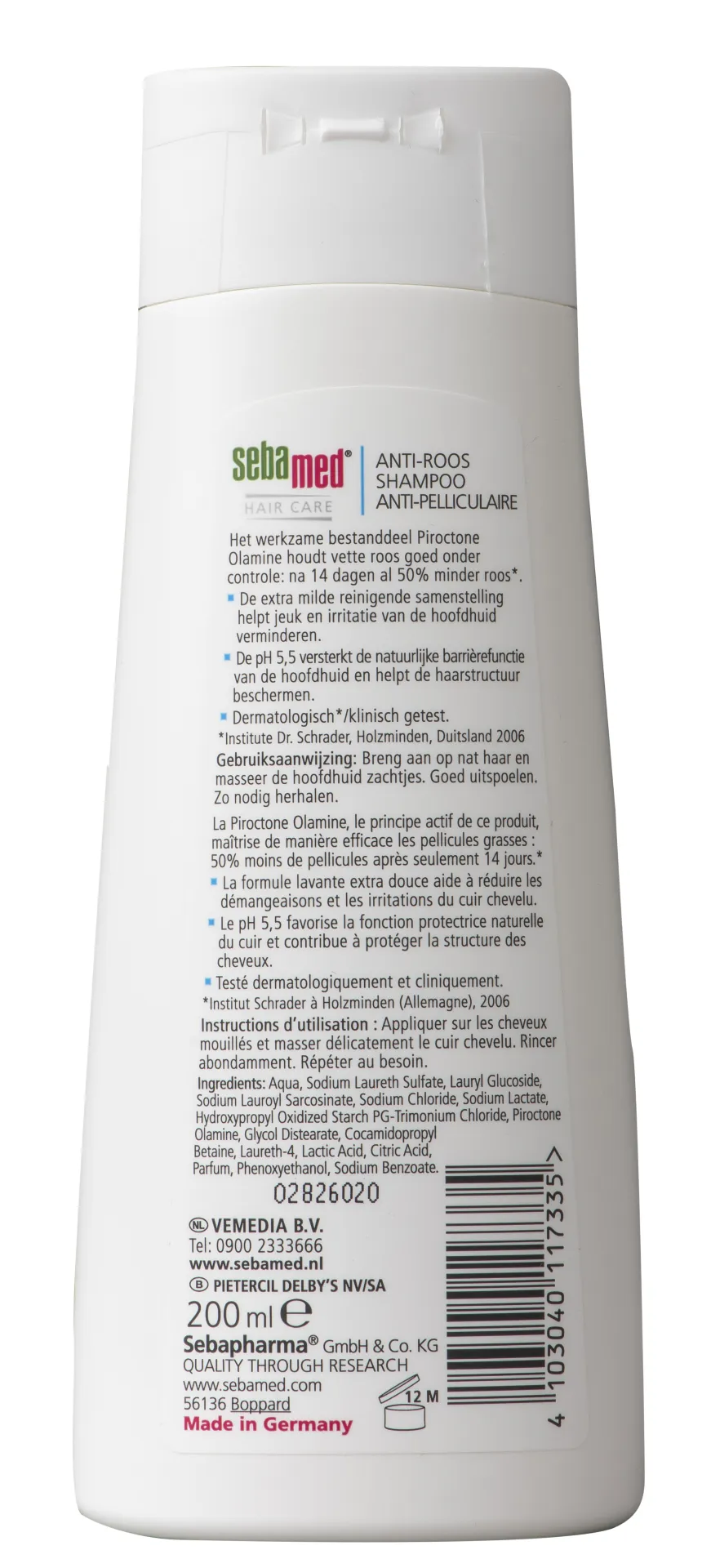 Sebamed Anti-roos shampoo (200 ml) - image 4