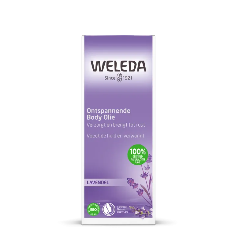 WELEDA Lavendel ontspannende body olie (100 ml)