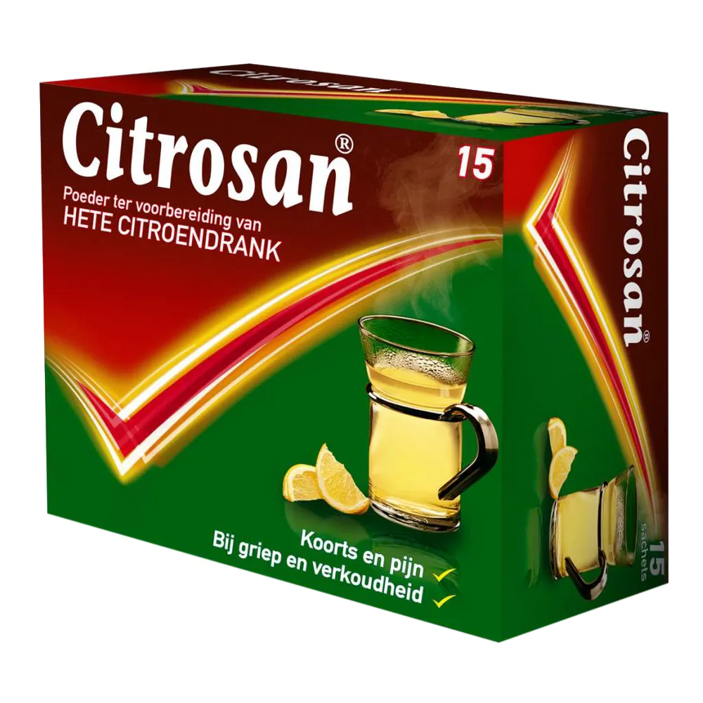 Citrosan Hete citroendrank (15 zakjes)