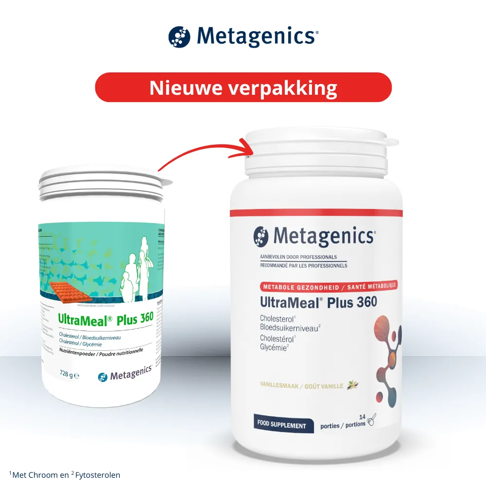 Metagenics Ultra Meal Plus 360 Vanille (728 gr)