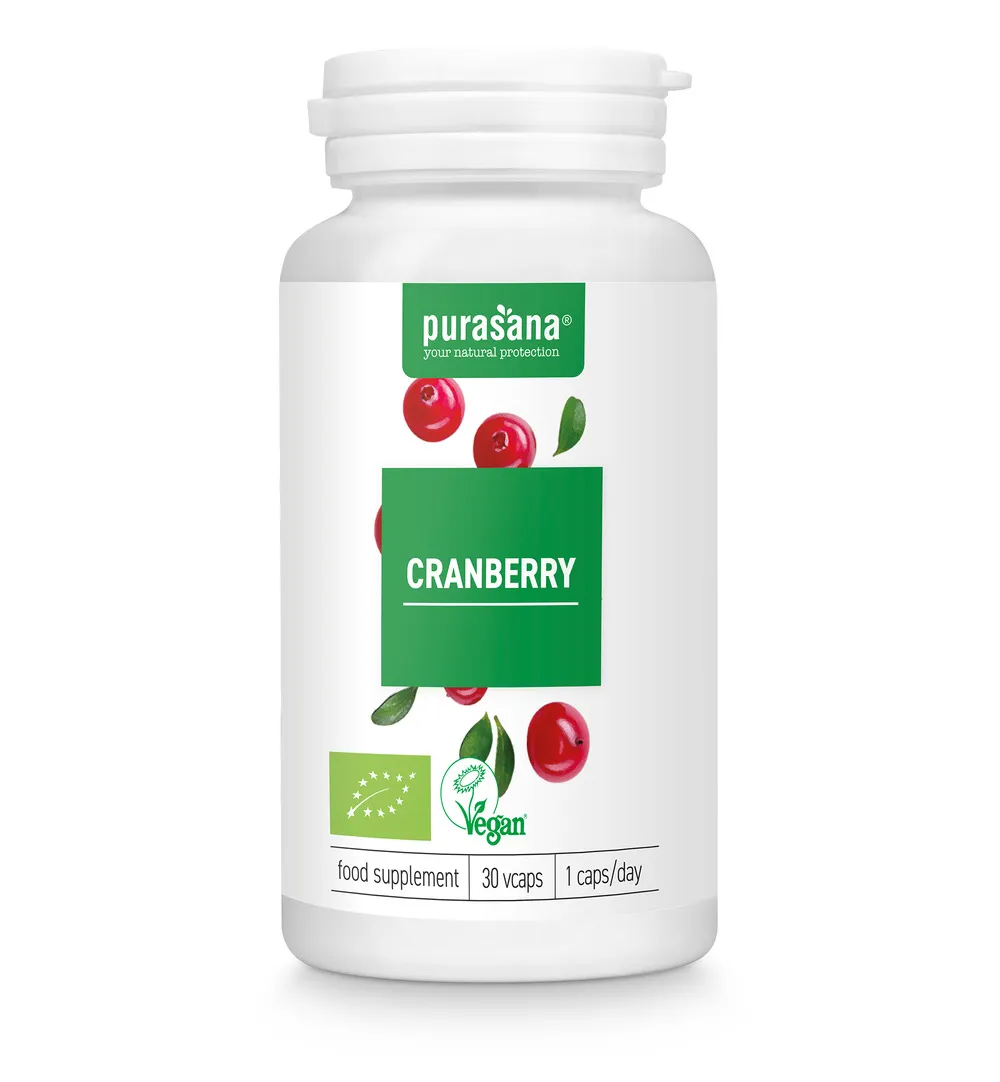 Purasana Cranberry/Canneberge Vegan Bio (30 vega capsules) - image 4