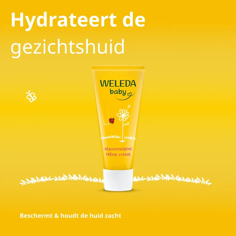 WELEDA Calendula baby gezichtscreme (50 ml) - image 2