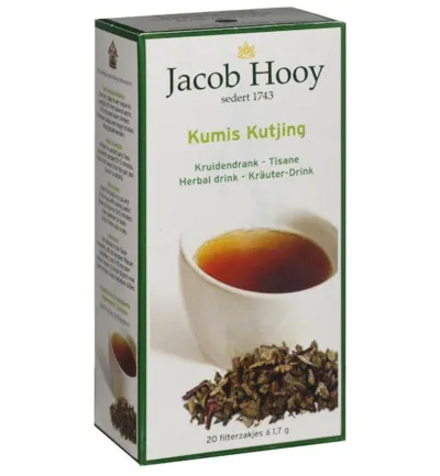 Jacob Hooy Kumis Kutjing Theezakjes (20 stuks)