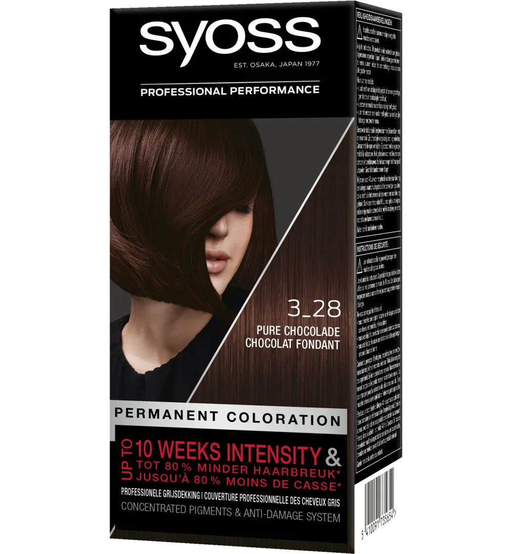 Syoss Color Baseline 3-28 Pure Choco (1 set)