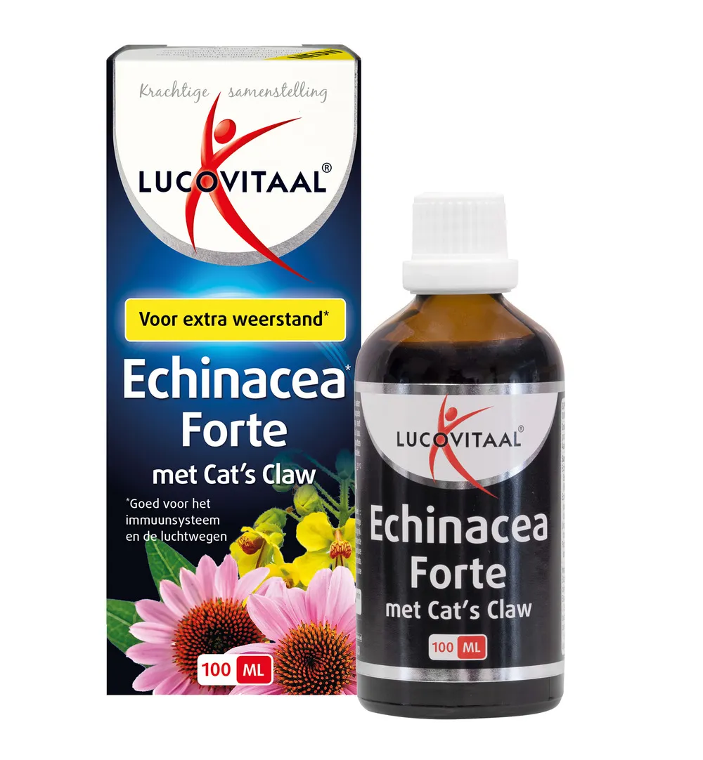 Lucovitaal Echinacea Druppels Cat's Claw (100 ml) - image 2