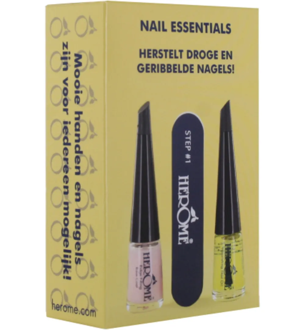 Herome Essentials set voor droge en geribbelde nagels (1 set)