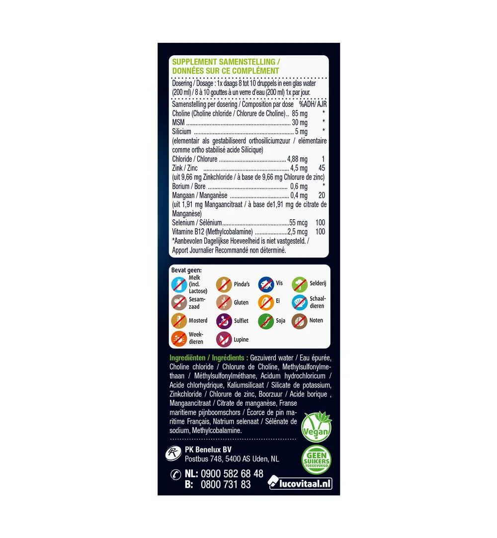 Lucovitaal Silicium Druppels (30 ml) - image 3
