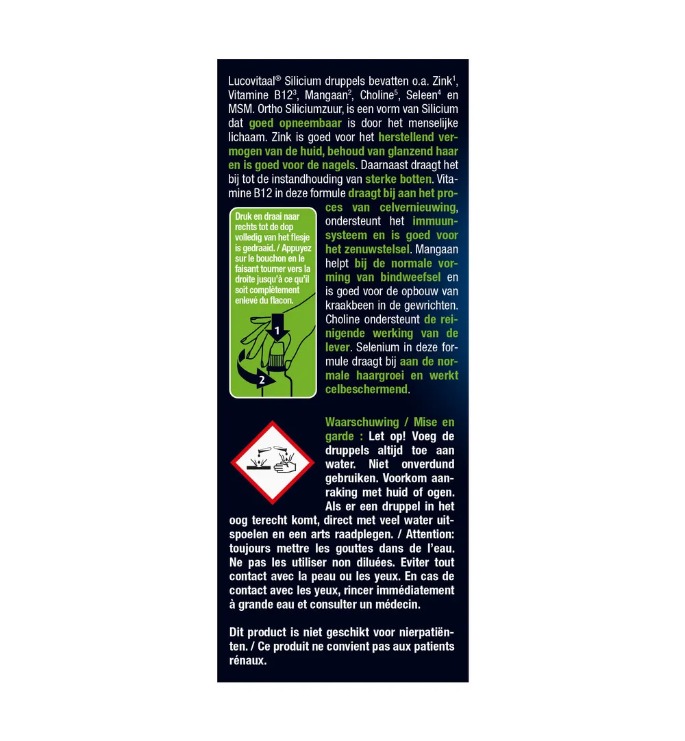 Lucovitaal Silicium Druppels (30 ml) - image 4