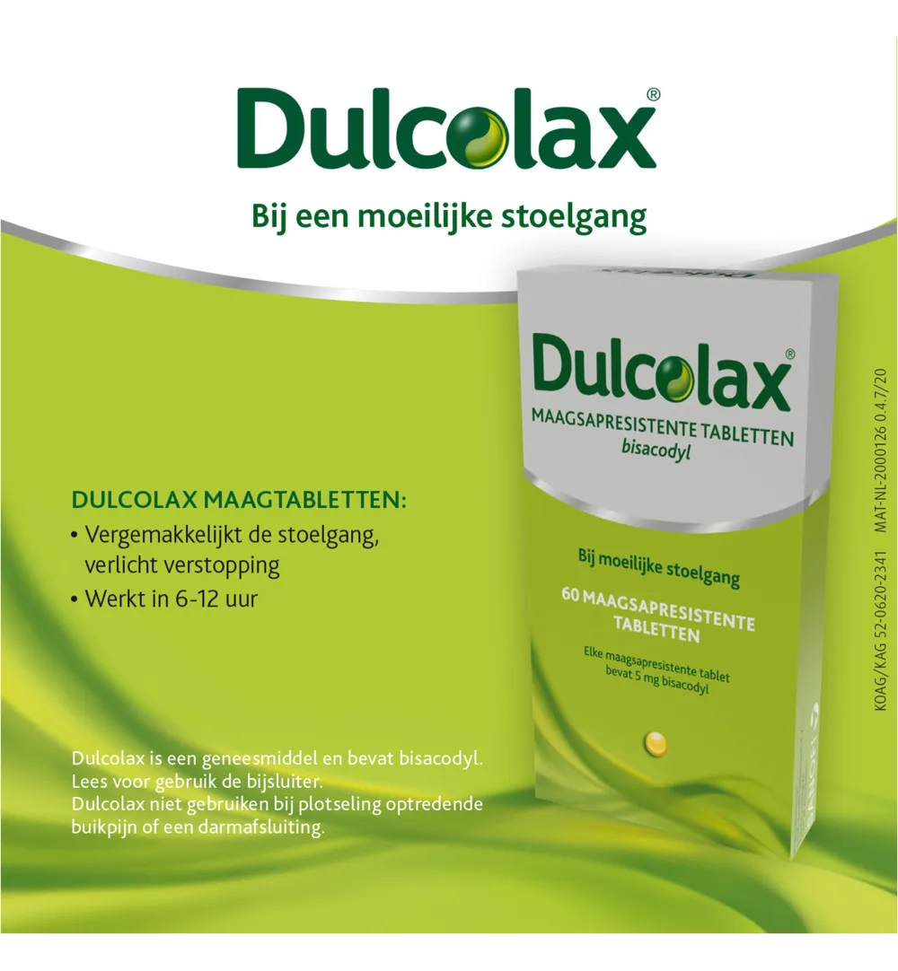 Dulcolax 5mg (60 tabletten)