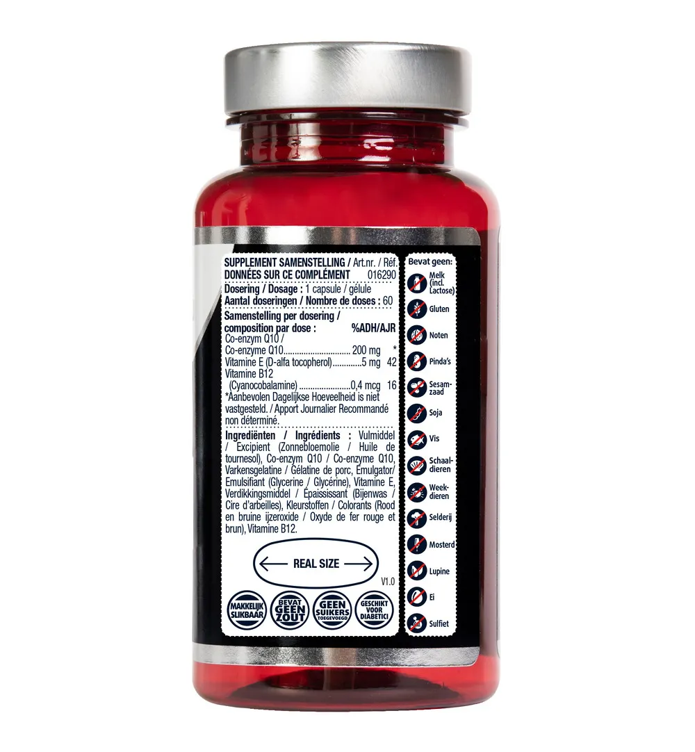 Lucovitaal Japanse Q10 200mg (60 capsules)