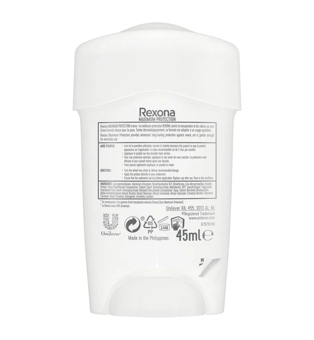 Rexona Deodorant stick max prot sensitive women (45 ml) - image 2
