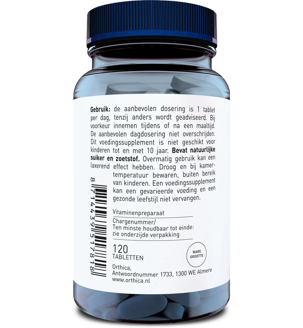 Orthica Vitamine D-25 (120 tabletten) - image 2