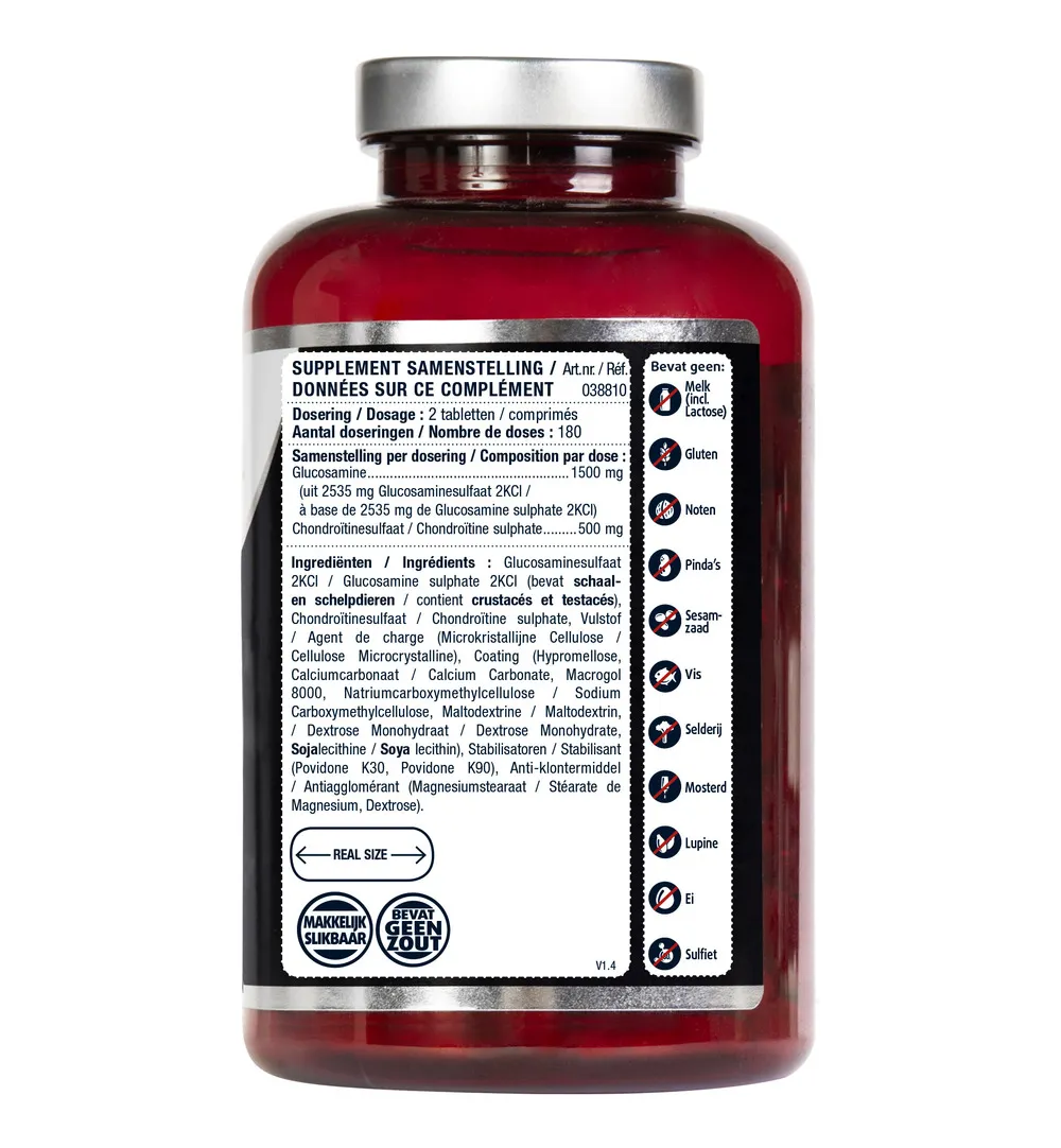 Lucovitaal Glucosamine Chondroïtine (360 tabletten)