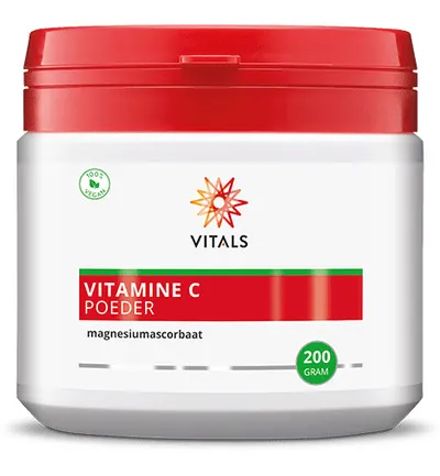 Vitals Vitamine C Poeder Magnesiumascorbaat (200 gr)